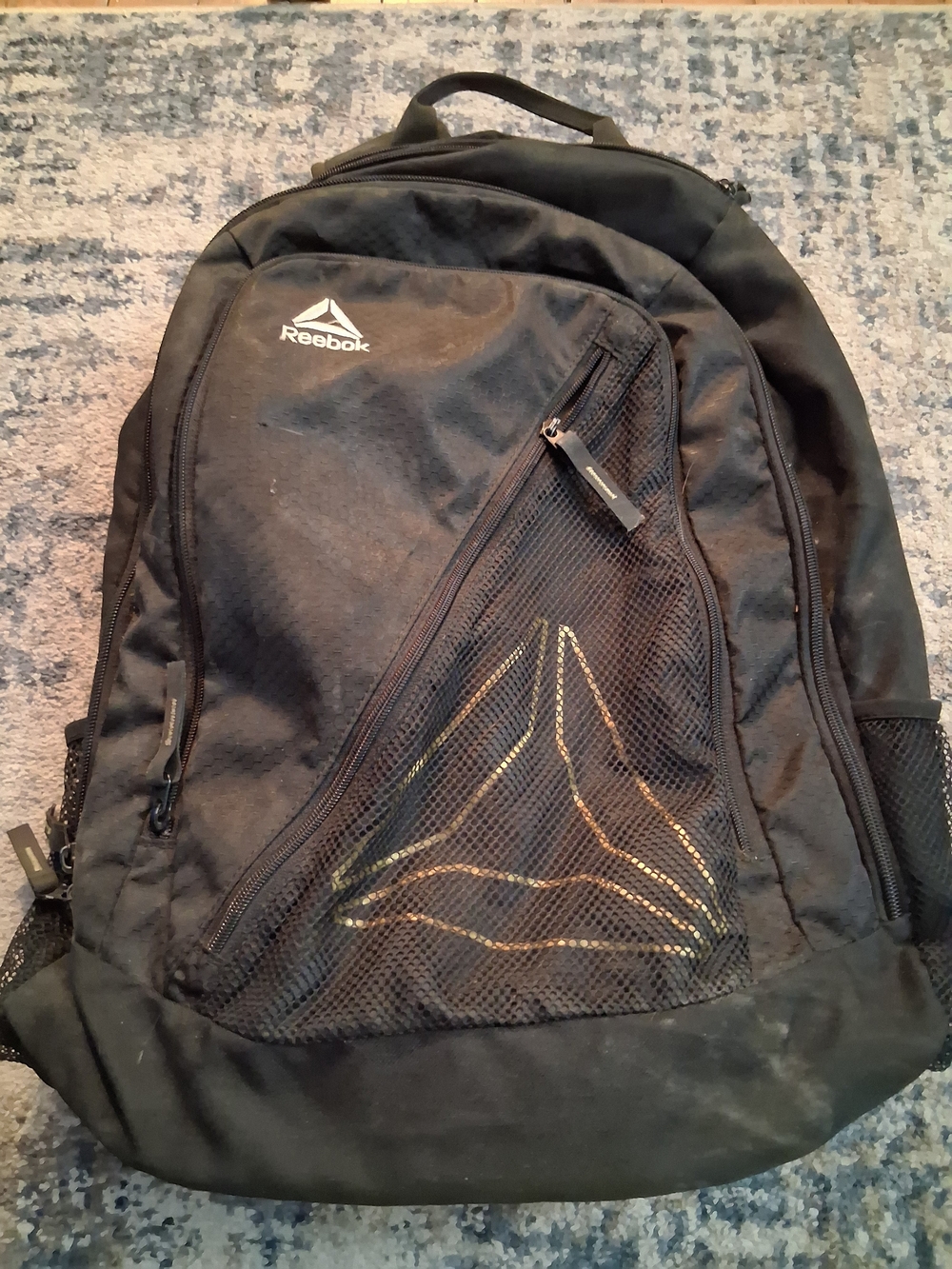 Reebok Black Kids Backpack Organizer